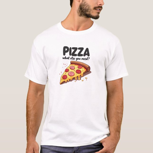 Camiseta Pizza (Anverso)