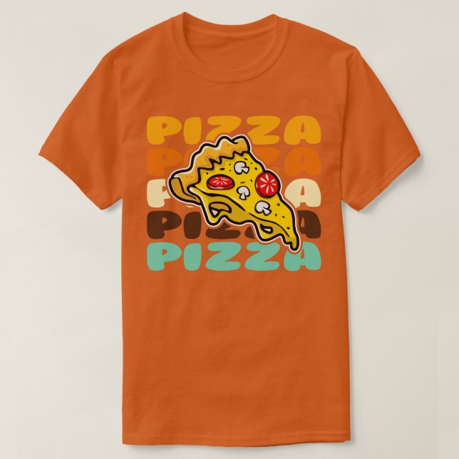 Camiseta Pizza 1 (Diseño del anverso)