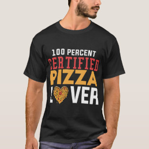 Camiseta Pizza 100% certificada Lover Fast Food Junk F