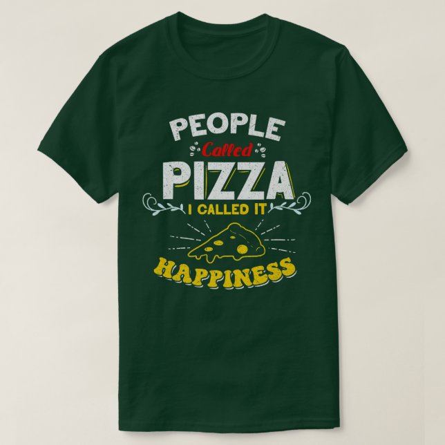 Camiseta Pizza 1091  (Diseño del anverso)