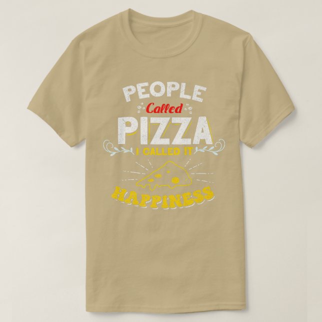 Camiseta Pizza 1095  (Diseño del anverso)