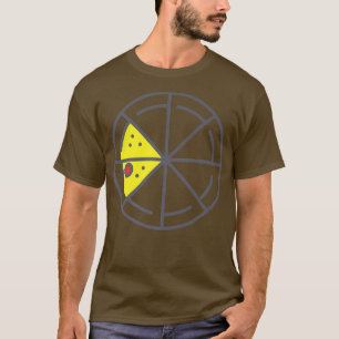 Camiseta Pizza 2 Slices Quese Pepperoni Funny Geométrico Pa