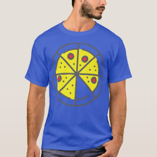 Camiseta Pizza 7 Slices Quese Pepperoni Funny Geométrico Pa