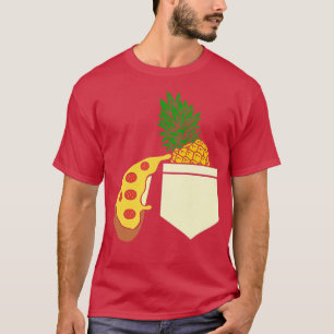 Camiseta Pizza Amantes de Pineapple Funny Pizza 1005