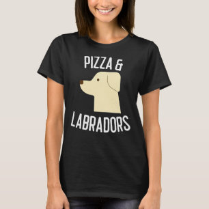 Camiseta Pizza & Labradors Dog