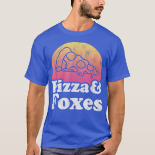 Camiseta Pizza And Foxes Or Fox 13832927