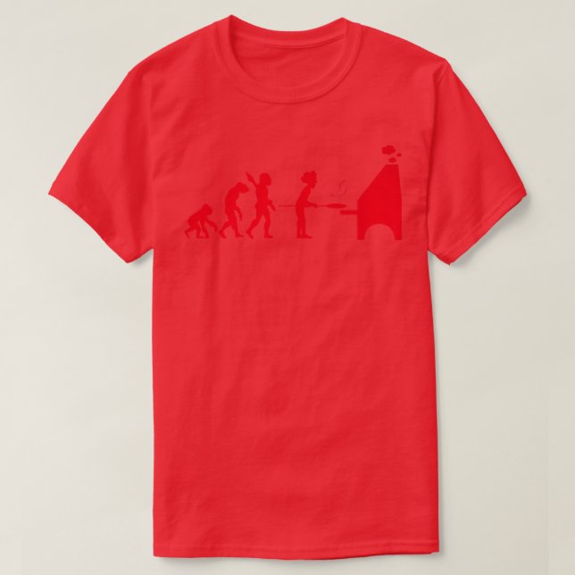 Camiseta Pizza Baker Pizza Baking Pizzeria Baker Work Evolu (Diseño del anverso)