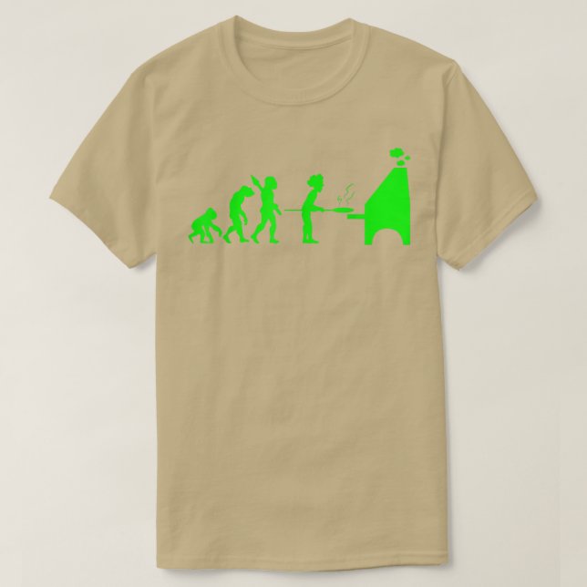 Camiseta Pizza Baker Pizza Baking Pizzeria Baker Work Evolu (Diseño del anverso)