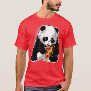 Camiseta Pizza Bandit Panda T-Shirt