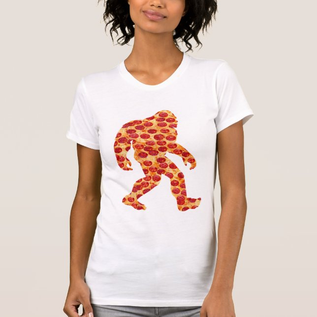 Camiseta Pizza Bigfoot (Anverso)