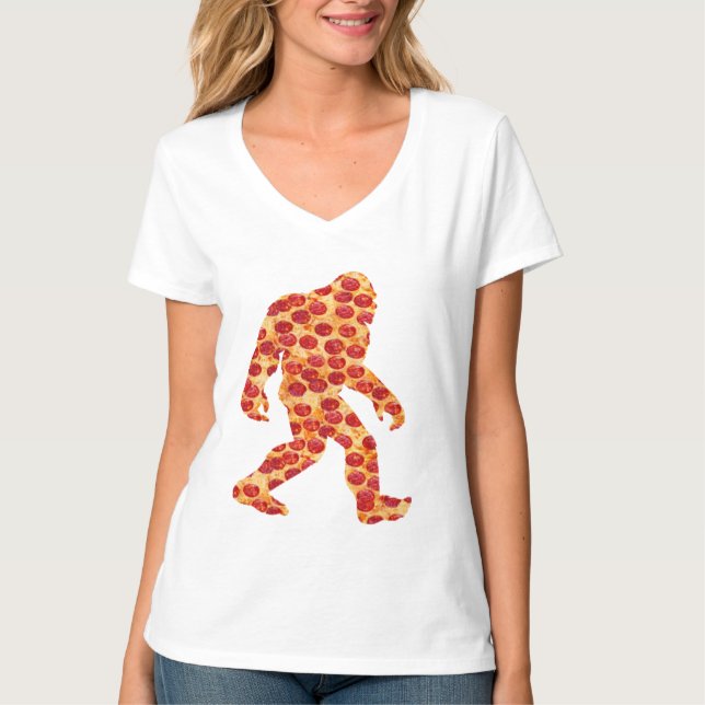 Camiseta Pizza Bigfoot (Anverso)