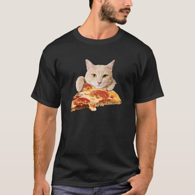 Camiseta Pizza Cat (Anverso)