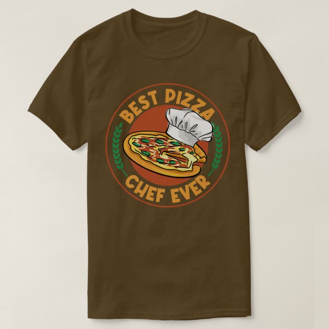 Camiseta Pizza Chef Cocina Italiana Pizza Maker Hobby Chef  (Diseño del anverso)