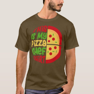 Camiseta Pizza Chef Comida Italiana Pizza
