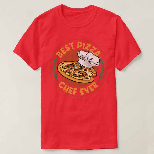 Camiseta Pizza Chef Comida Italiana Pizza Maker Hobby Chef (Diseño del anverso)