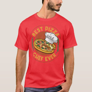 Camiseta Pizza Chef Comida Italiana Pizza Maker Hobby Chef