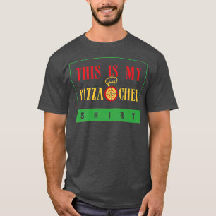 Camiseta Pizza Chef Ironic Pizza Maker Hobby Chef