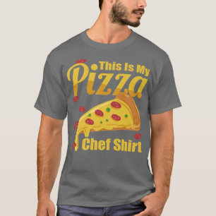 Camiseta Pizza Chef Italiano Comida Funny Pizza Maker