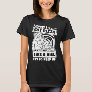 Camiseta Pizza Chica comida italiana Pizzeria Pizza