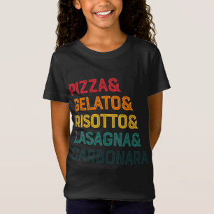 Camiseta Pizza Comida Icónica Italiana Famous Dish Foodie