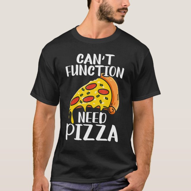 Camiseta Pizza comida italiana 6 (Anverso)