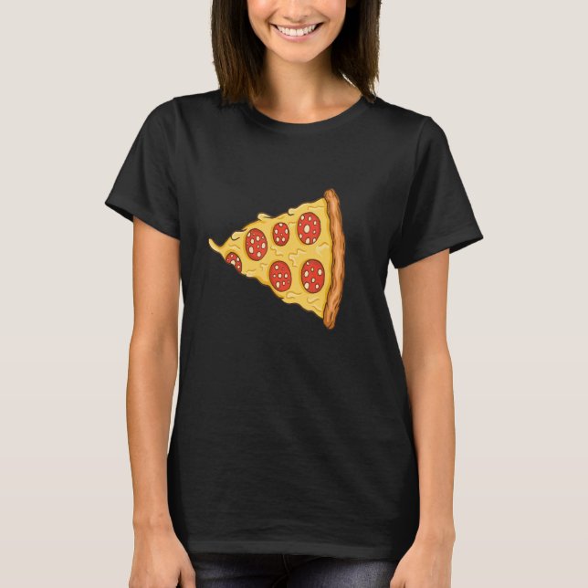 Camiseta Pizza Costume Cute Pizza Slice Couple Matching Piz (Anverso)