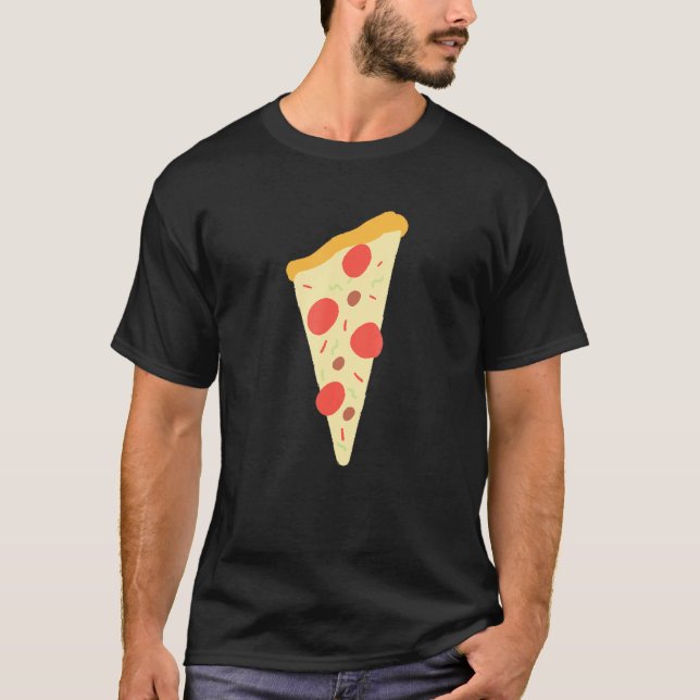 Camiseta Pizza Costume Halloween Pizza Slice (Anverso)
