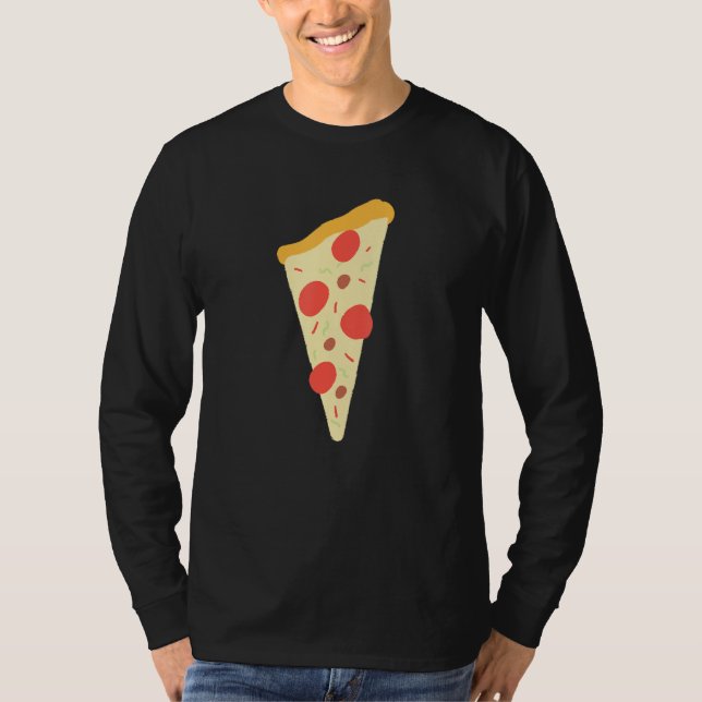 Camiseta Pizza Costume Halloween Pizza Slice   (Anverso)