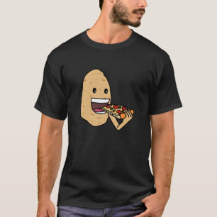 Camiseta Pizza Cute Potatoe Comer Vegetable Hobby Chef