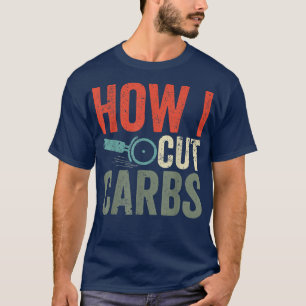 Camiseta Pizza Cutter Pizzas Gracioso Cortar Carbohidratos