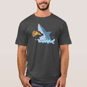 Camiseta Pizza de Comer Tiburón 1447 