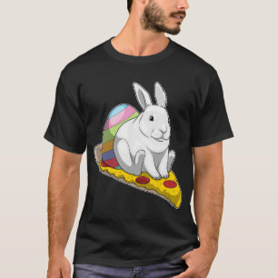 Camiseta Pizza de huevo Bunny Easter Easter