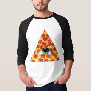 Camiseta Pizza de Illuminati