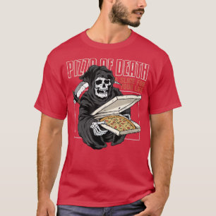 Camiseta Pizza de la muerte hasta que muera una pizza de pa