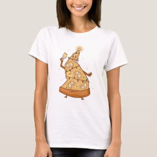 Camiseta Pizza de Navidad de piña