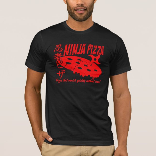 Camiseta Pizza de Ninja (Anverso)