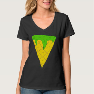 Camiseta Pizza de Piña Hipster Diversión Niños Chico Chica