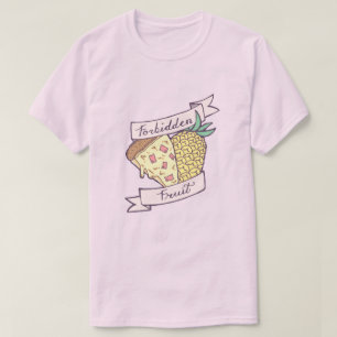 Camiseta Pizza de piña prohibida con PERSONALIZADO Valentin