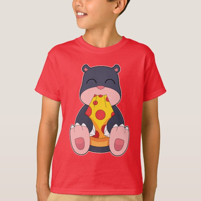 Camiseta Pizza de Topo (Anverso)