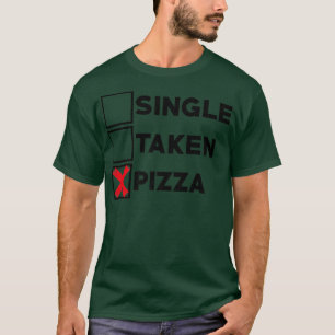 Camiseta Pizza de una sola comida italiana Amante de comer 