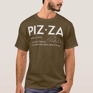 Camiseta Pizza Definition3133
