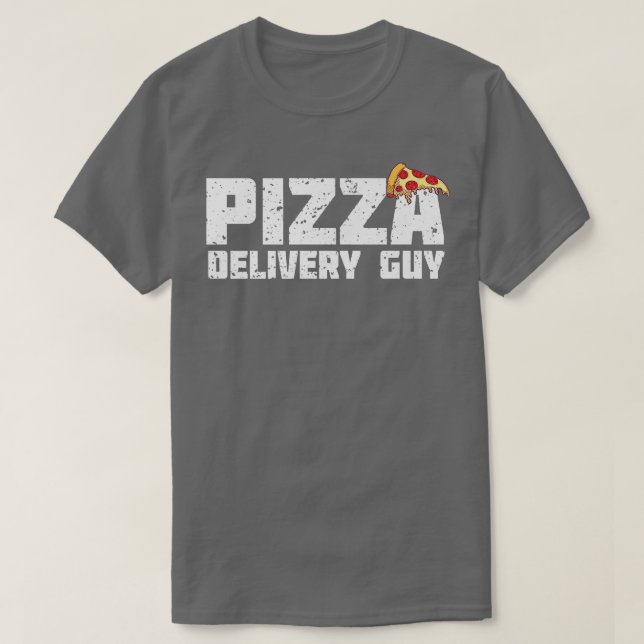 Camiseta Pizza delivery guy - Design for pizza lovers Premi (Diseño del anverso)