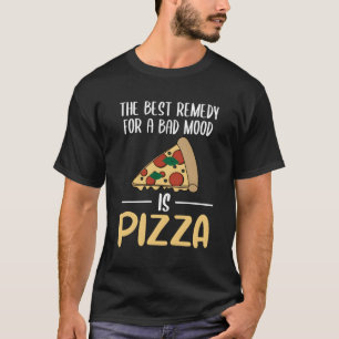 Camiseta Pizza diciendo que Italia Essen comida rápida
