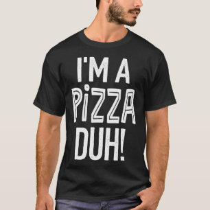 Camiseta PiZZA Disfraces de Halloween Lazy Easy, soy un PiZ