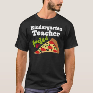Camiseta Pizza (divertida) del maestro de jardín de