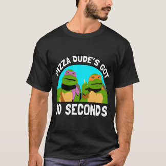 Camiseta Pizza Dude tiene 30 segundos Pegatina.png
