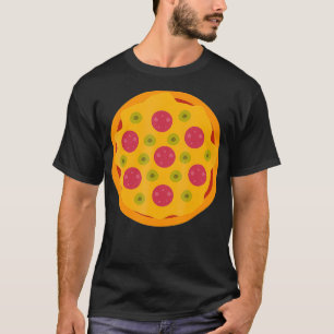 Camiseta Pizza Easy Pizza Y Pareja De Vectores Halloween