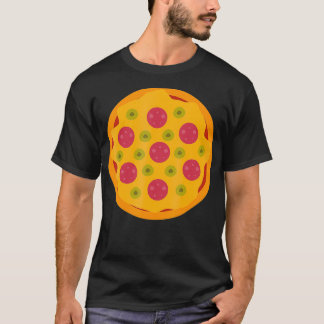 Camiseta Pizza Easy Pizza Y Pareja De Vectores Halloween