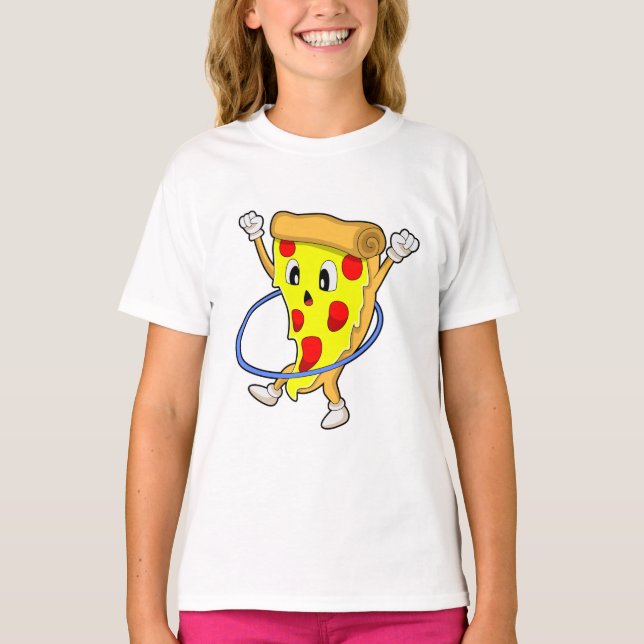 Camiseta Pizza en Fitness con neumáticos Fitness.PNG (Anverso)