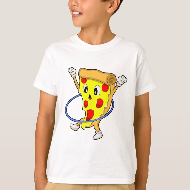 Camiseta Pizza en Fitness con neumáticos Fitness.PNG (Anverso)